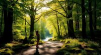 forest walk enhances well being