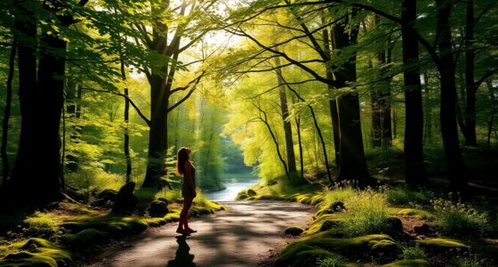 forest walk enhances well being
