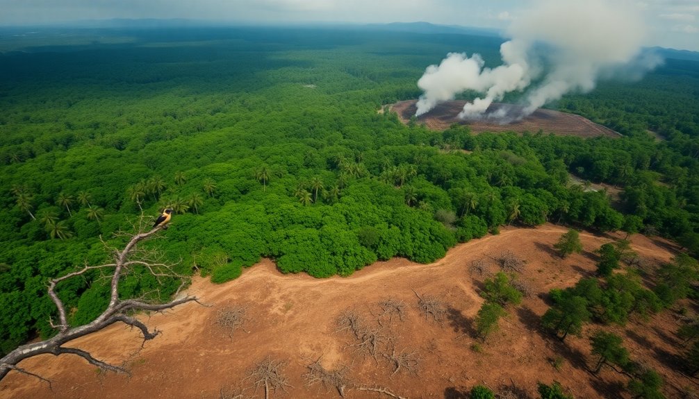 forests support diverse ecosystems