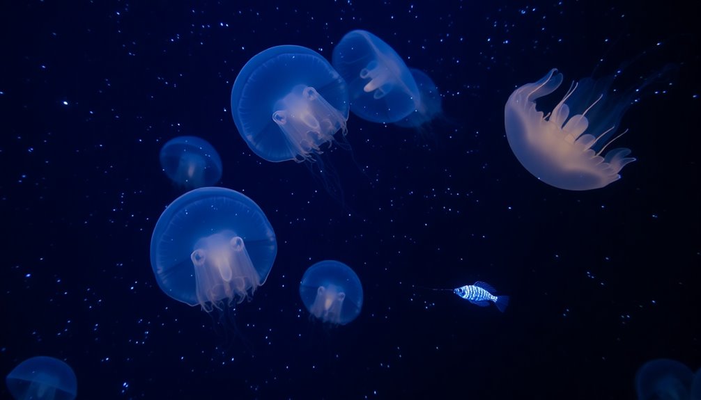 underwater natural light phenomenon