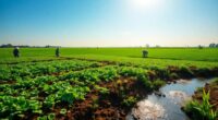 sustainable farming reduces nitrate loss