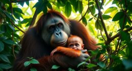 borneo orangutans endangered habitat