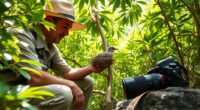 conservationist s daily wildlife activities