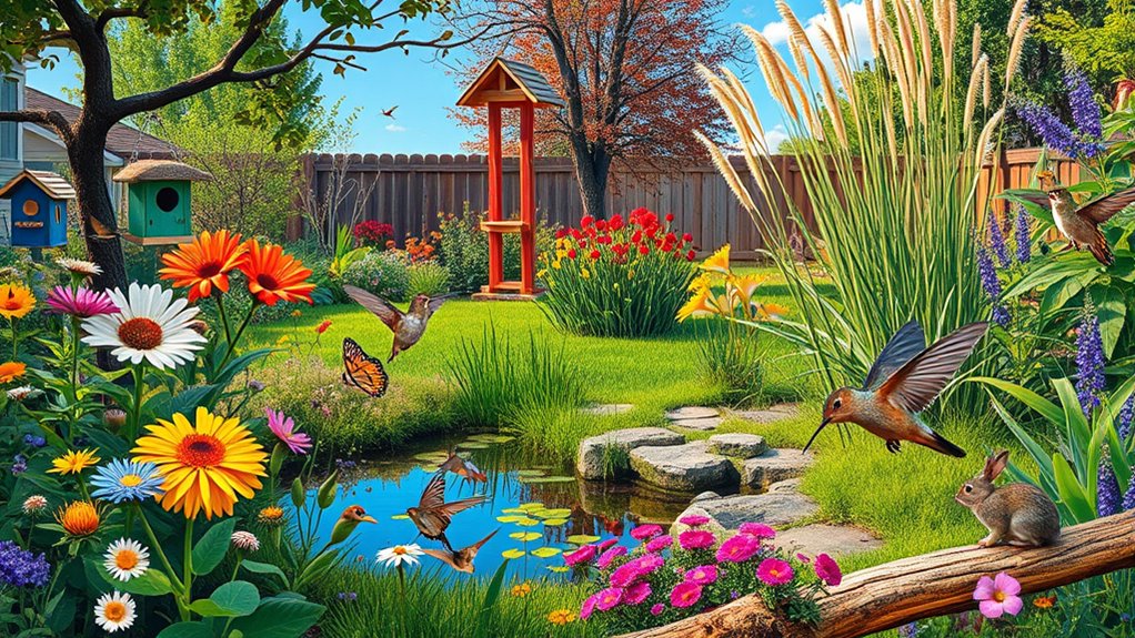 create a wildlife friendly garden