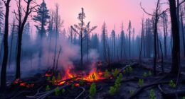 fire renews landscape