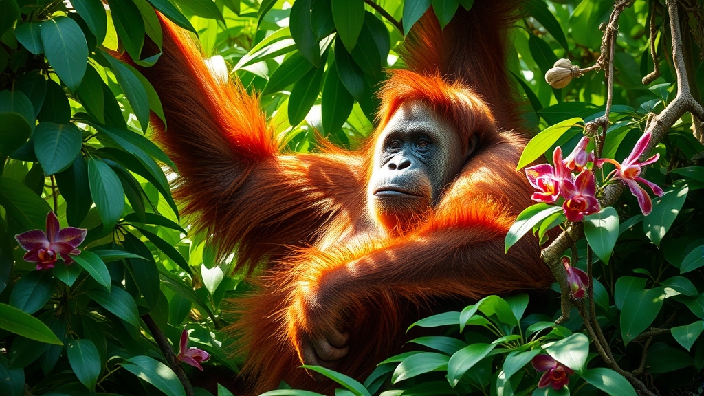protect orangutan habitat connectivity