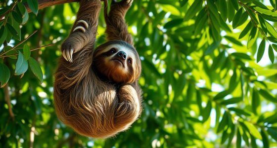 slow moving lush forest dwellers
