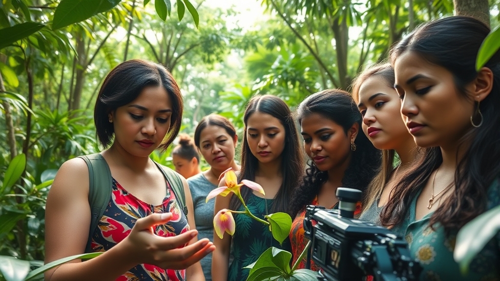 women leading community conservation
