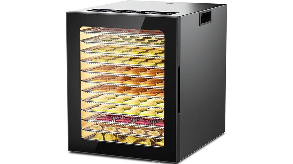 12 tray 850w food dryer