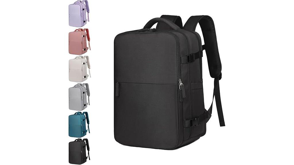 25l backpack with shoe compartment