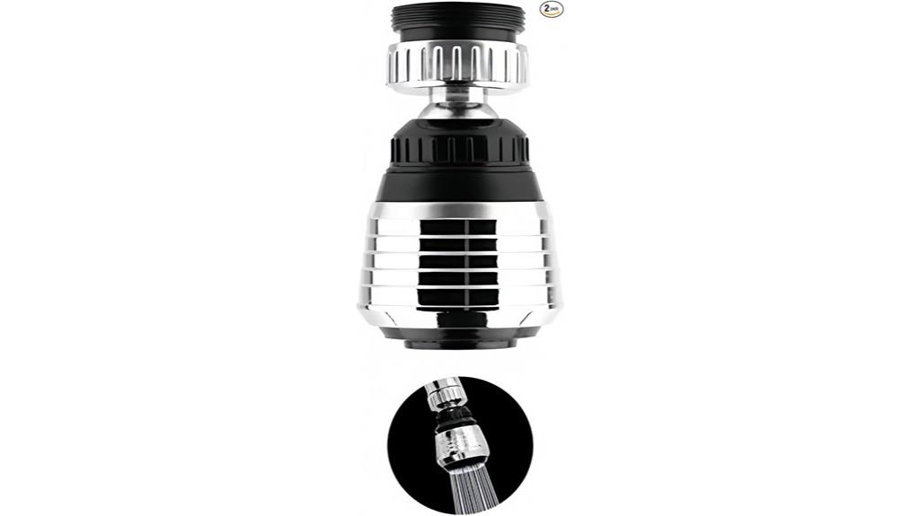 360 degree swivel faucet aerator