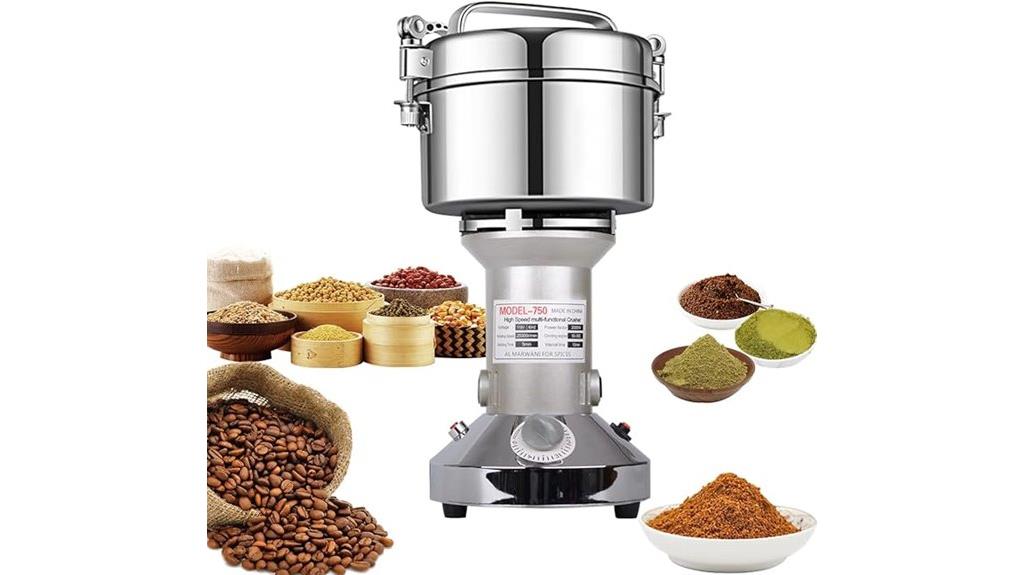 750g stainless steel grinder