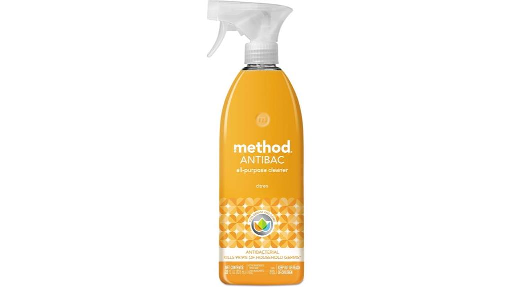antibacterial citrus all purpose spray