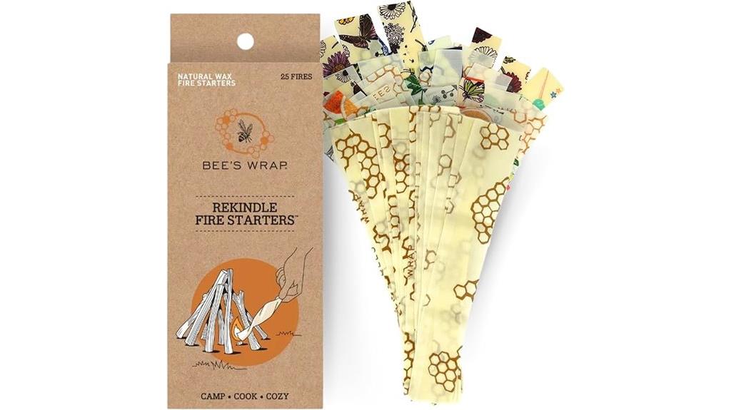 beeswax fire starters