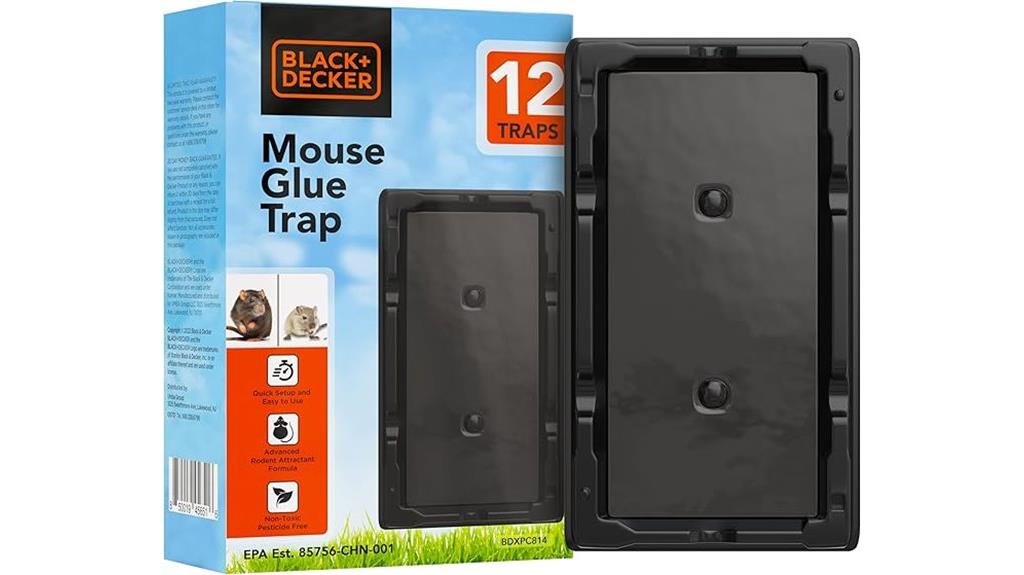 black decker traps 12 pack