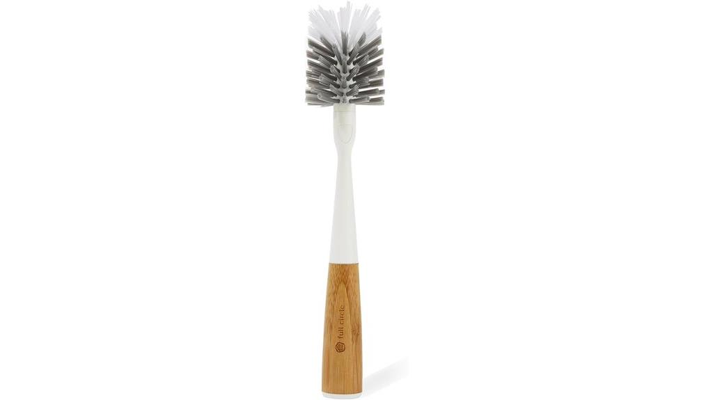 bottle brush with replaceable head