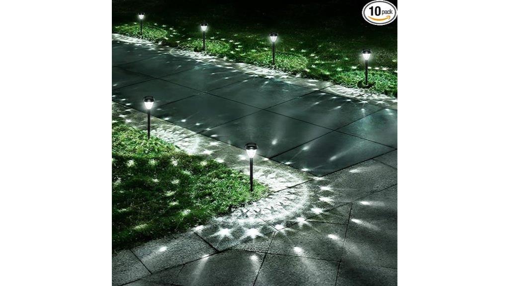 bright waterproof solar pathway