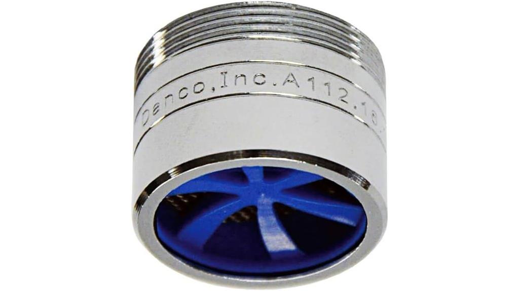 chrome dual thread aerator