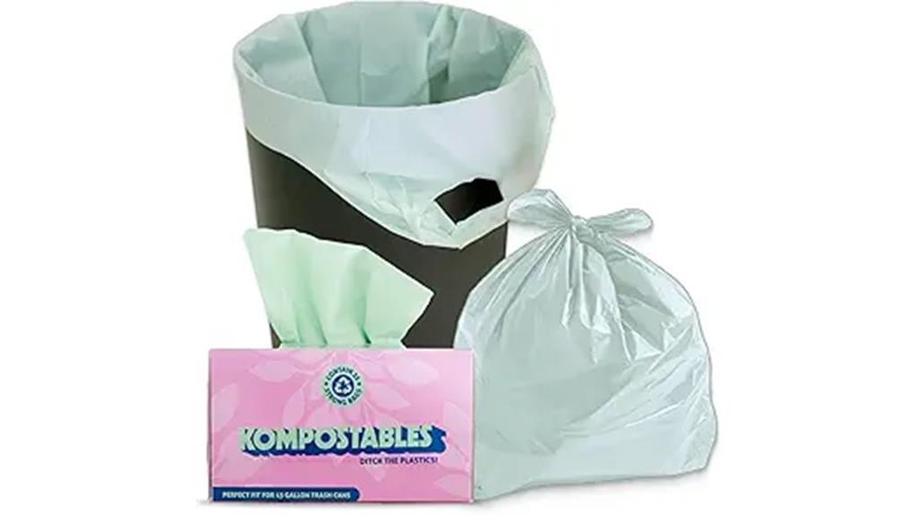 compostable 13 gallon trash bags