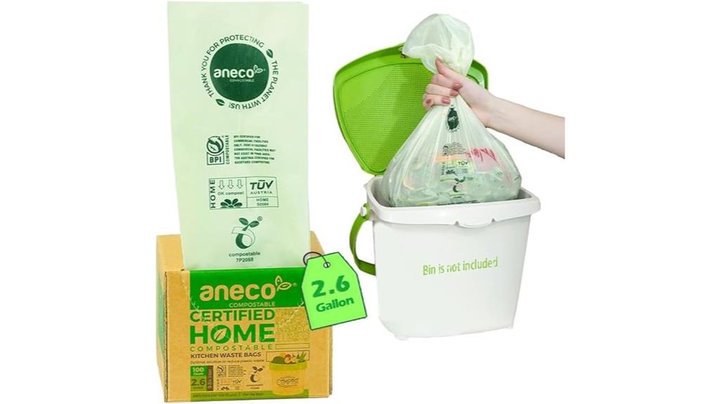 compostable kitchen bin bags