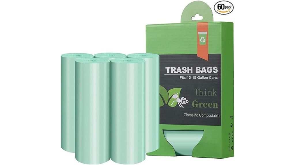 compostable trash bags pack