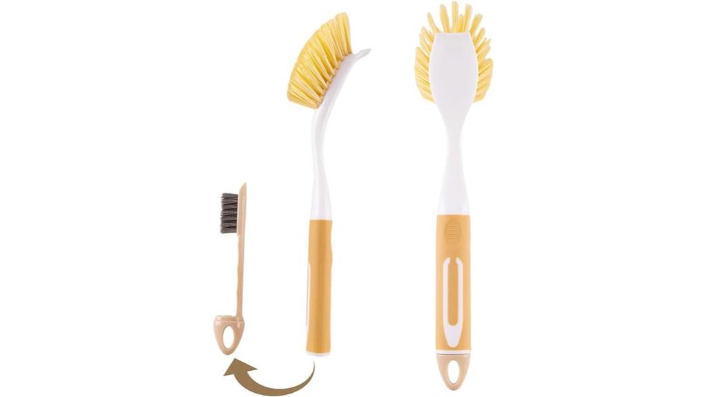 dual brush and scraper set