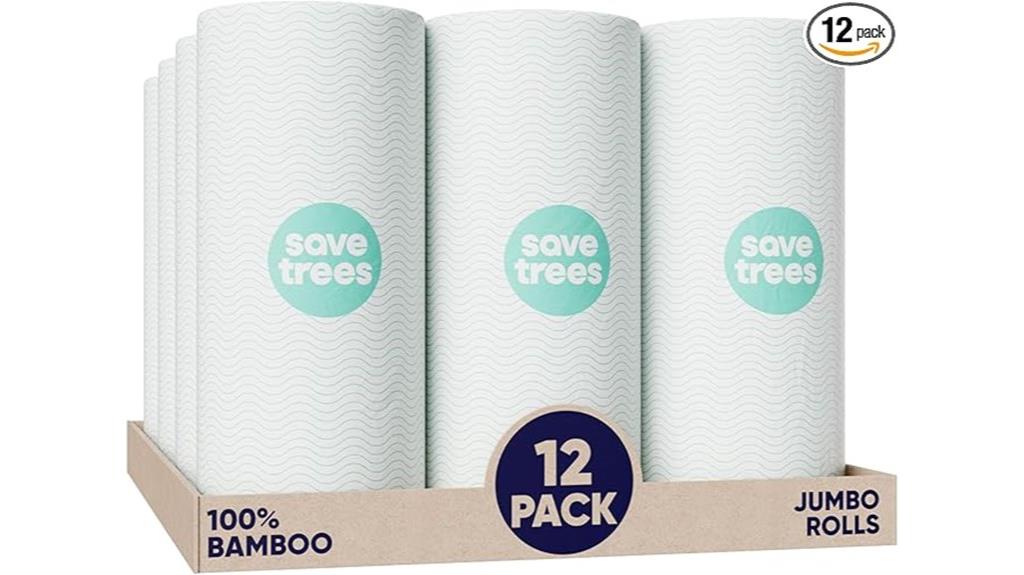 eco friendly bamboo paper towels