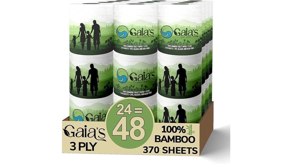 eco friendly bamboo toilet paper