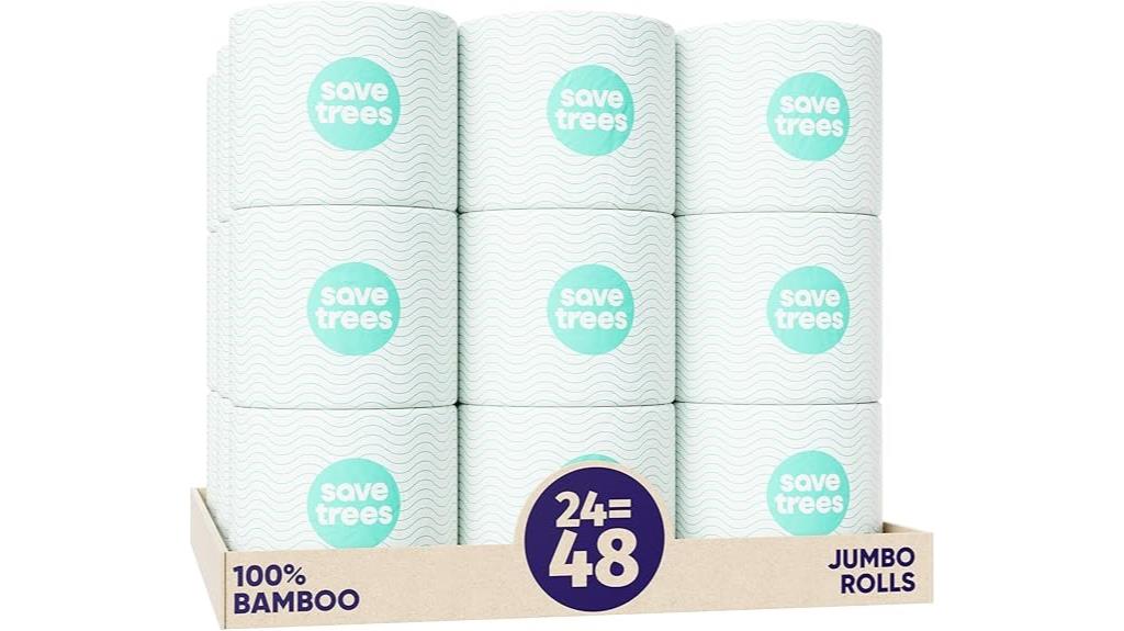 eco friendly bamboo toilet paper