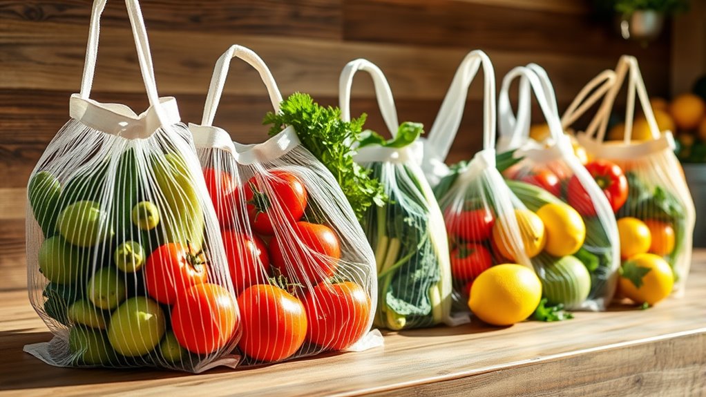eco friendly durable produce bags