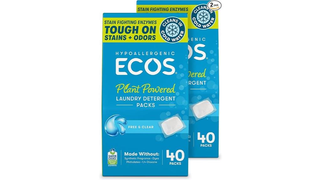 eco friendly laundry packs