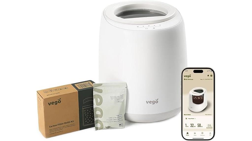 electric 4l compost bin