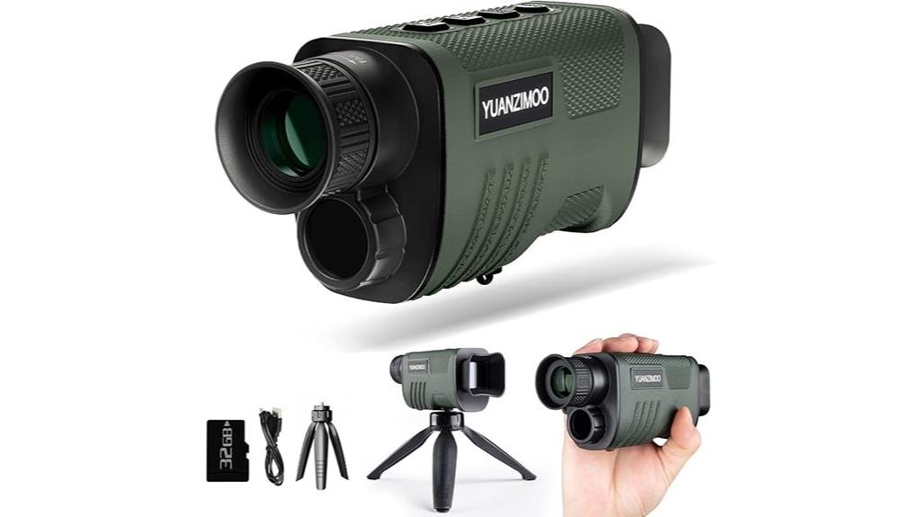 enhanced night vision monocular