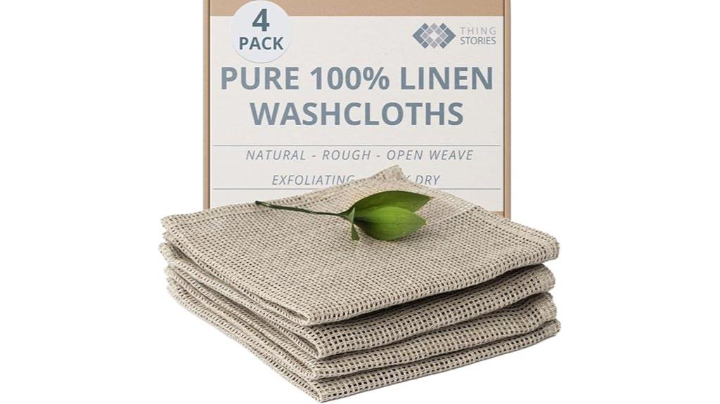 face exfoliating washcloths pack