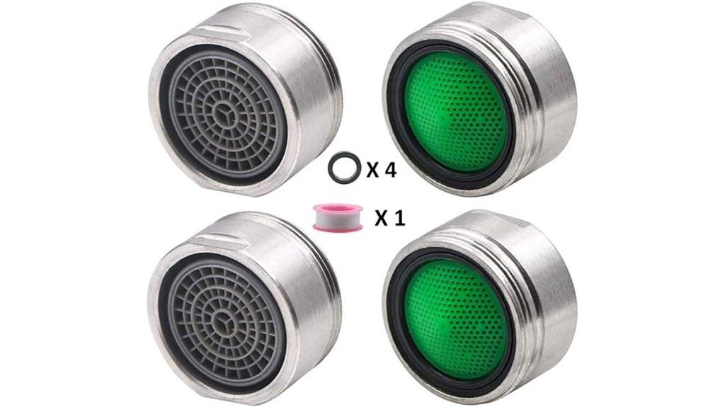 four pack faucet aerators