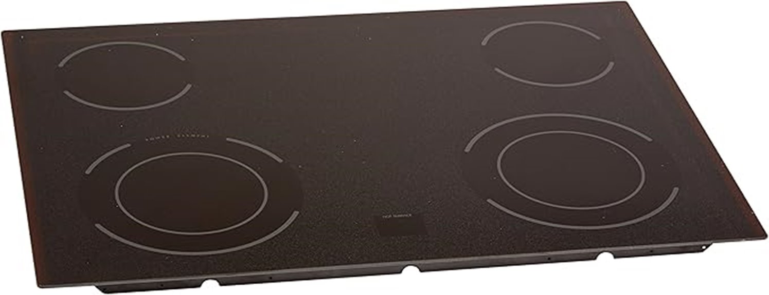 genuine frigidaire glass cooktop