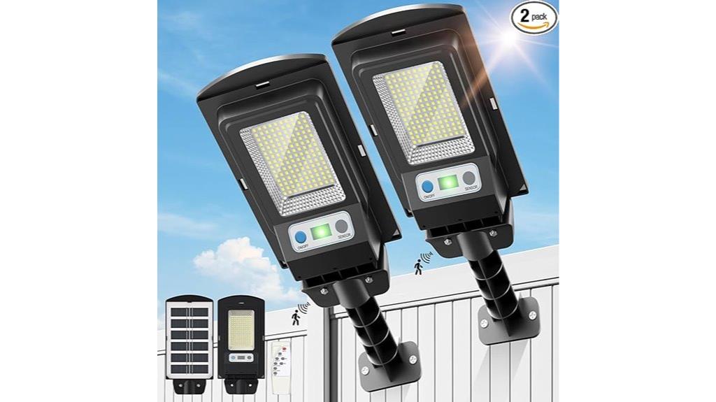 high lumen waterproof solar light