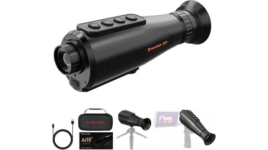 high resolution thermal monocular