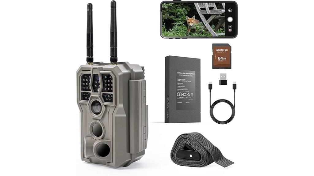 high resolution wifi trail camera
