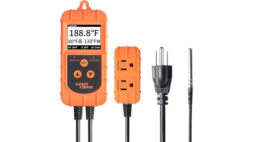 homebrew fermenter temperature control