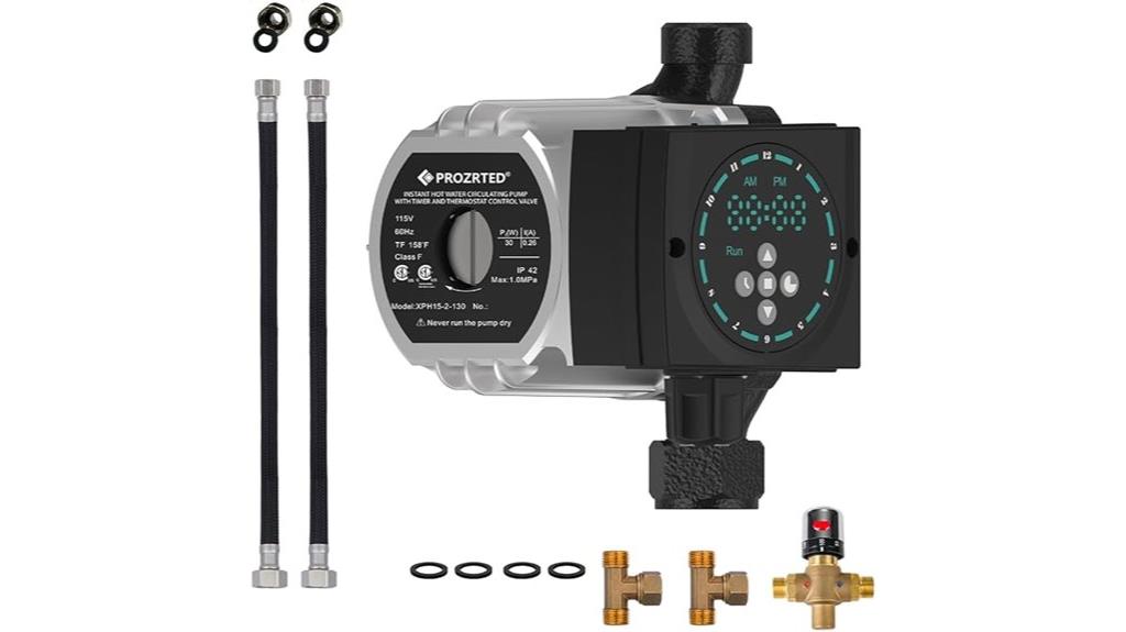hot water circulating pump