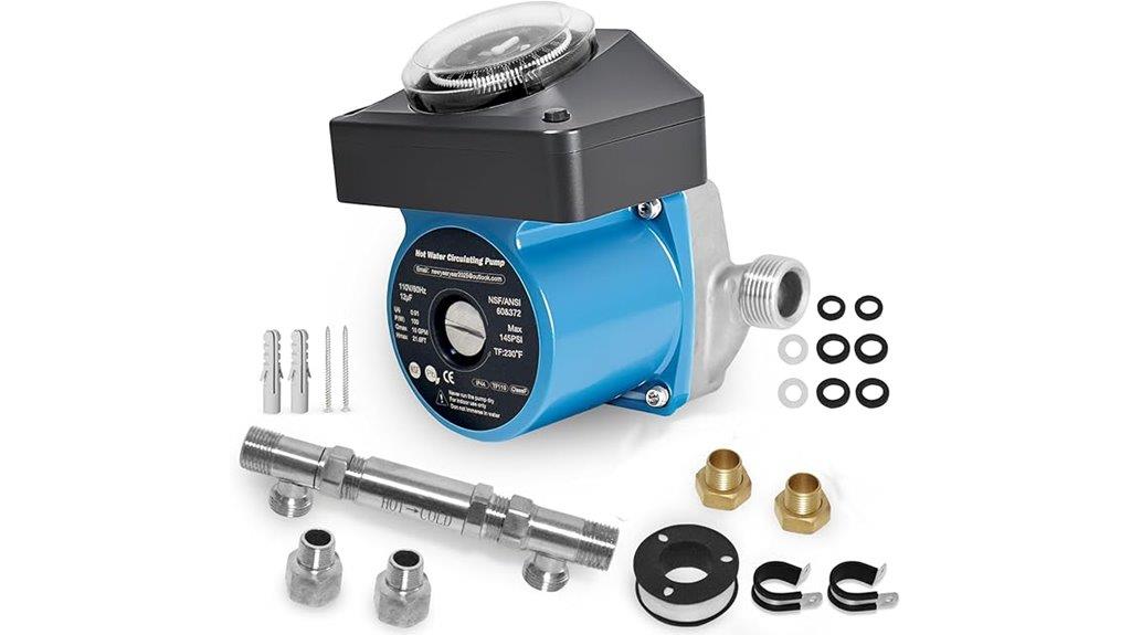 hot water pump kit