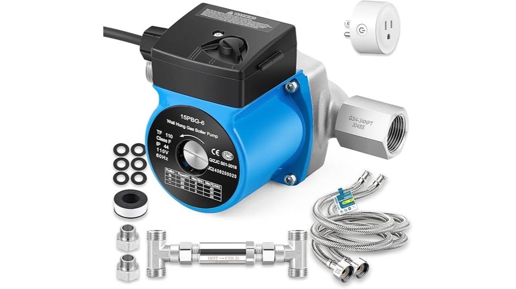 hot water recirculating pump