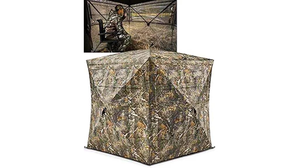 hunting blind with carrying