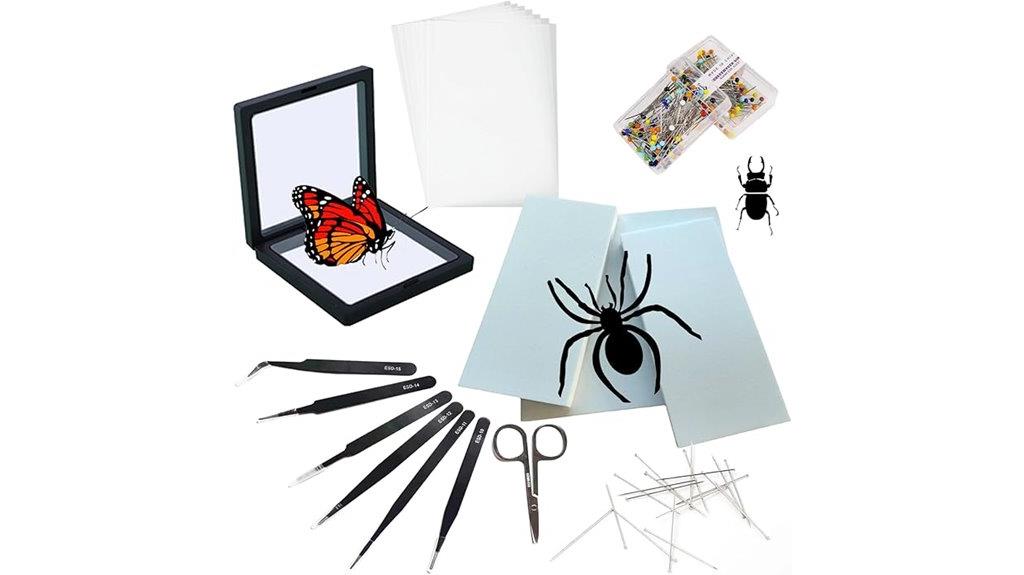 insect collection equipment set