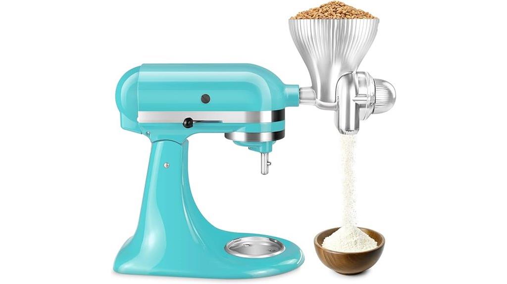kitchenaid grain milling accessory