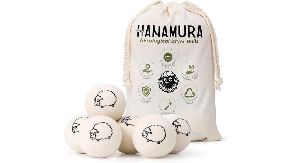 large wool dryer balls