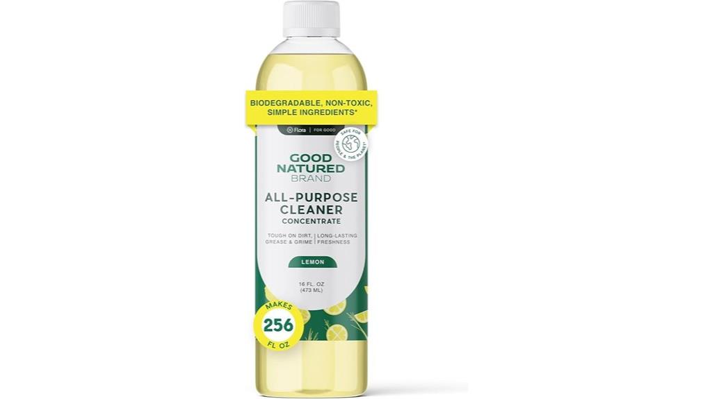 lemon scent cleaner concentrate