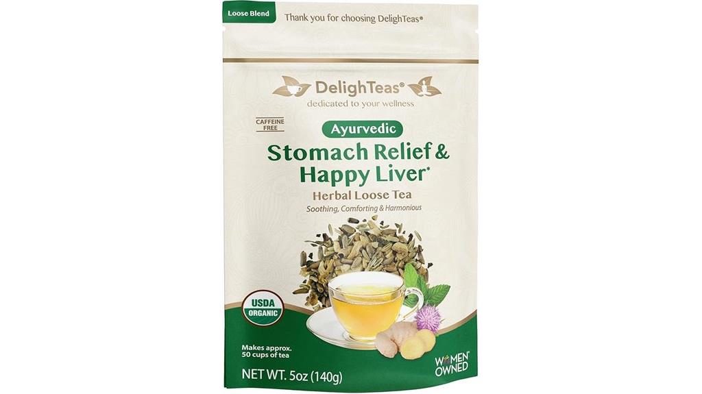 liver detox tea package