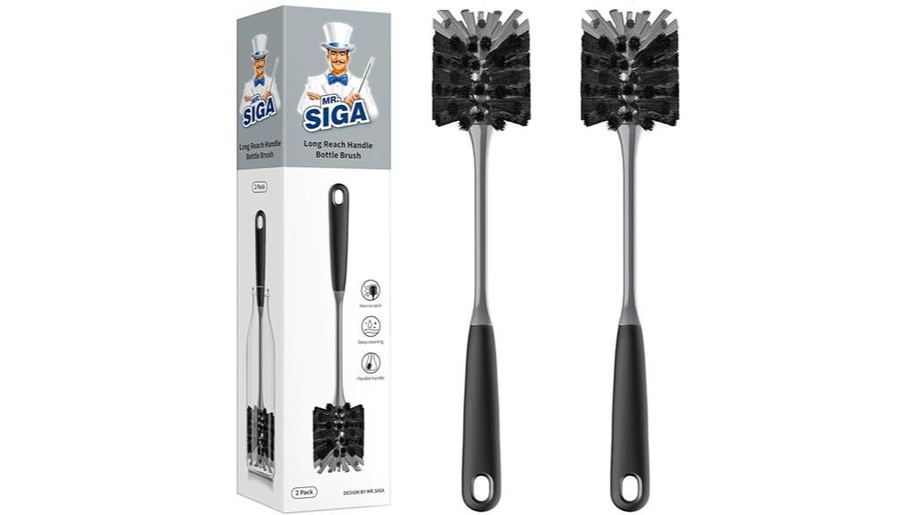 long handle bottle scrubber